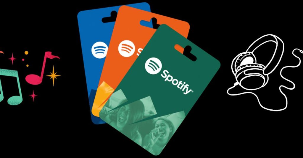 New Spotify Gift Card 2024